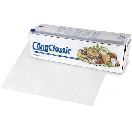 Webster Prof Grade Plastic Food Wrap, 18inx2000ft , Clear WBI30550400